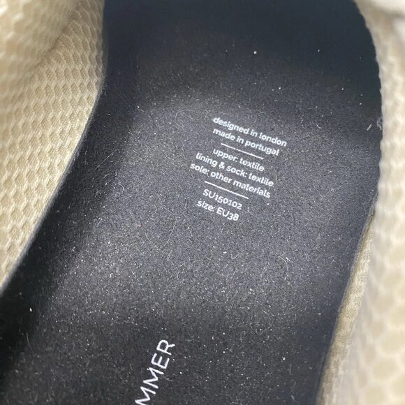 Mahabis Summer Slipper Womens Slip On Casual Flat Comfort Shoes Size 38 7.5/8 - Picture 7 of 7